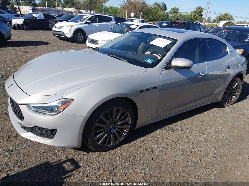 Vin: zam57xsl1j1287325, lot: 46615539, maserati ghibli granlusso 20182