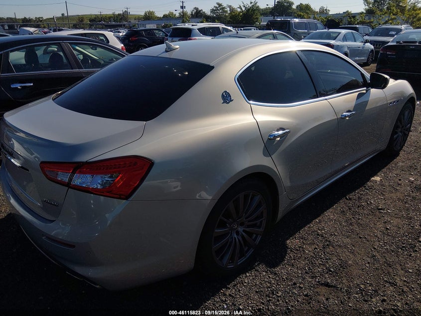 Vin: zam57xsl1j1287325, lot: 46615539, maserati ghibli granlusso 20184