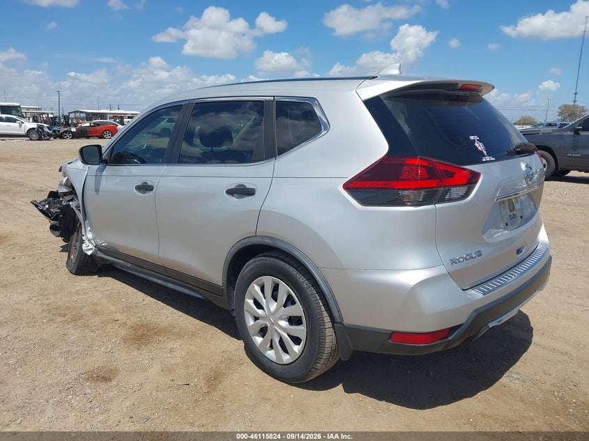 Vin: jn8at2mt8jw461610, lot: 46615540, nissan rogue s 20183