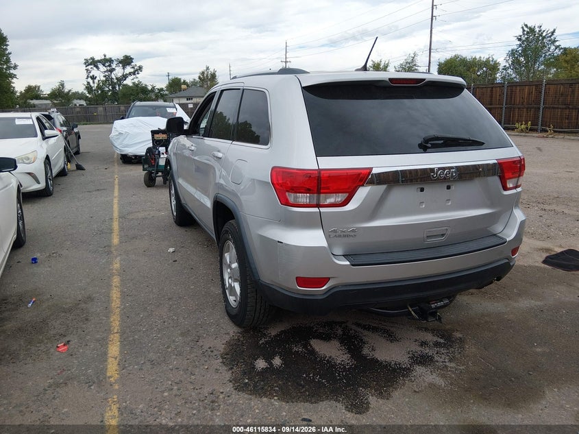 Vin: 1c4rjfag1dc660636, lot: 46615550, jeep grand cherokee laredo 20133