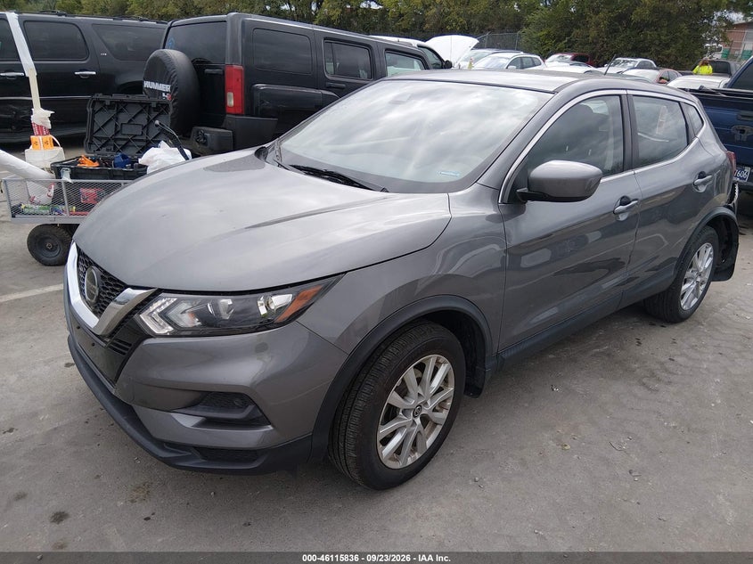 Vin: jn1bj1aw8mw661652, lot: 46615552, nissan rogue sport s awd xtronic cvt 20212