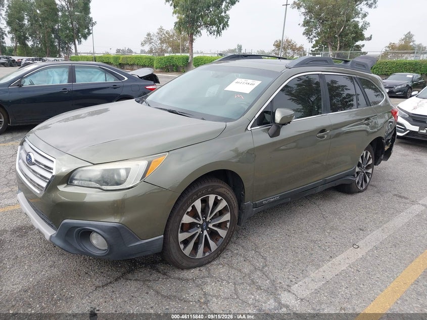 Vin: 4s4bsanc3g3207580, lot: 46615557, subaru outback 2.5i limited 20162