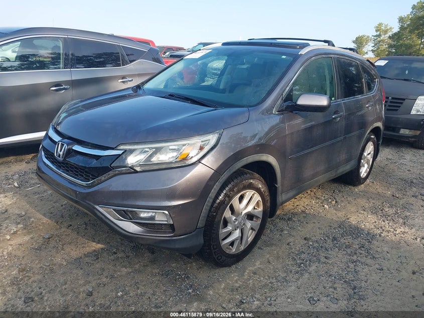 Vin: 2hkrm3h7xgh523618, lot: 46615595, honda cr-v ex-l 20162