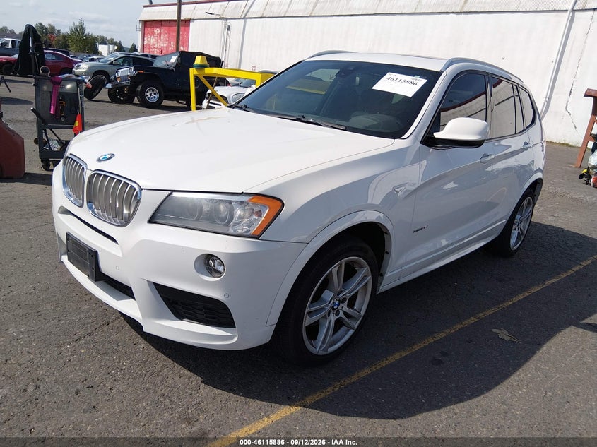 Vin: 5uxwx7c52e0e76829, lot: 46615602, bmw x3 xdrive35i 20142