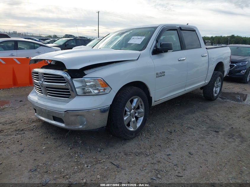 Vin: 1c6rr7lg4hs508266, lot: 46615610, ram 1500 big horn  4x4 5'7 box 20172