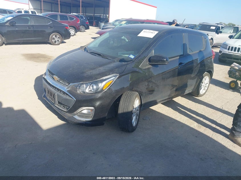 Vin: kl8cd6sa3mc729021, lot: 46615619, chevrolet spark fwd 1lt automatic 20212