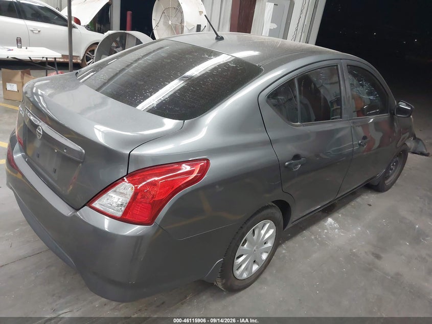 Vin: 3n1cn7ap4hl908665, lot: 46615622, nissan versa 1.6 s 20174