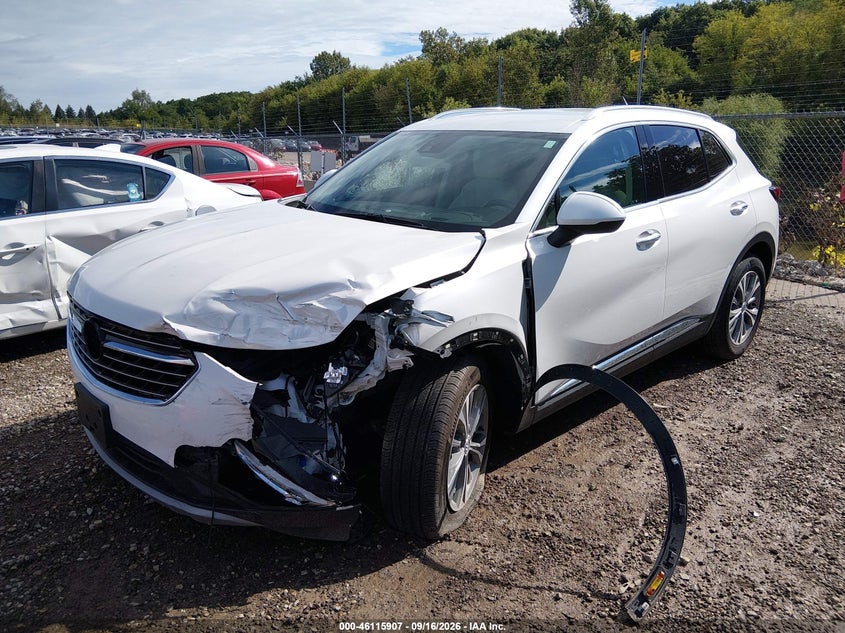 Vin: lrbfzmr44pd231174, lot: 46615623, buick envision preferred awd 20232