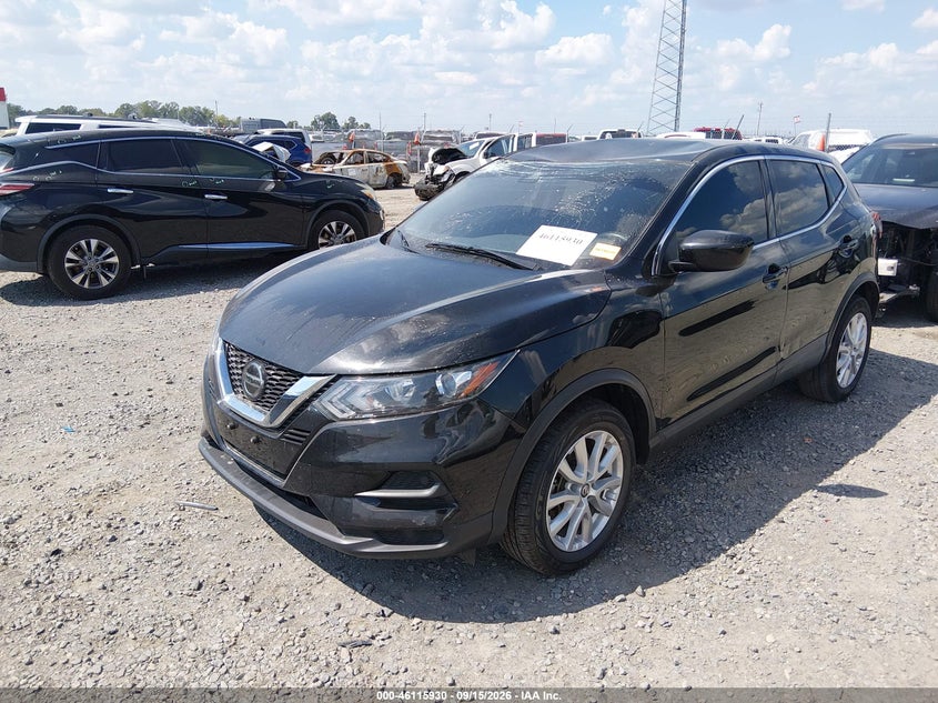 Vin: jn1bj1av9nw340454, lot: 46615646, nissan rogue sport s fwd xtronic cvt 20222