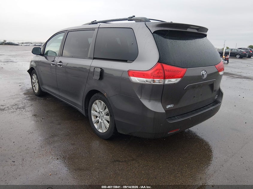 Vin: 5tddk3dc0ds069520, lot: 46615657, toyota sienna xle 7 passenger 20133