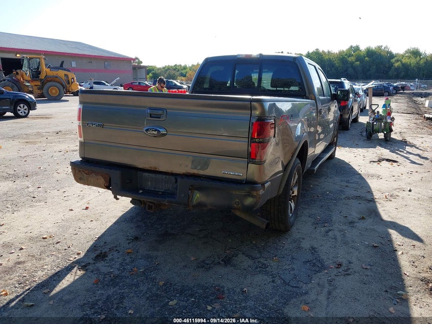 Vin: 1ftfw1ef1dfb24745, lot: 46615711, ford f-150 fx4 20134