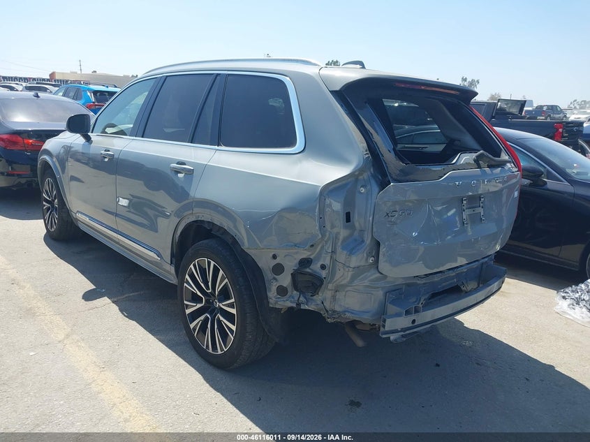 Vin: yv4h60le8r1246582, lot: 46615728, volvo xc90 recharge plug-in hybrid t8 plus 6-seater 20243