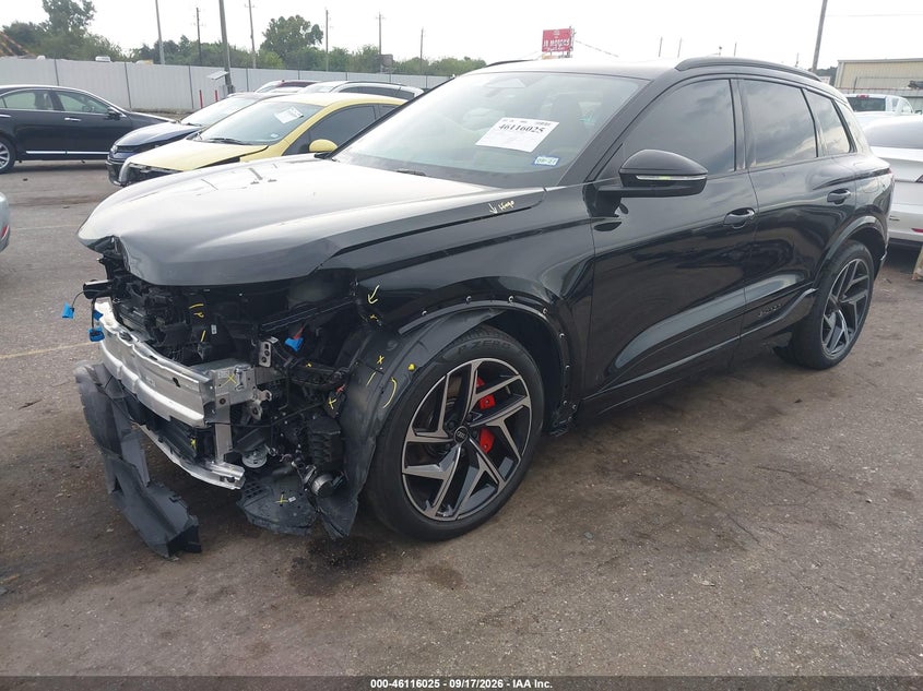 Vin: wa135bgf2sa063080, lot: 46615741, audi sq6 e-tron prestige quattro 20252