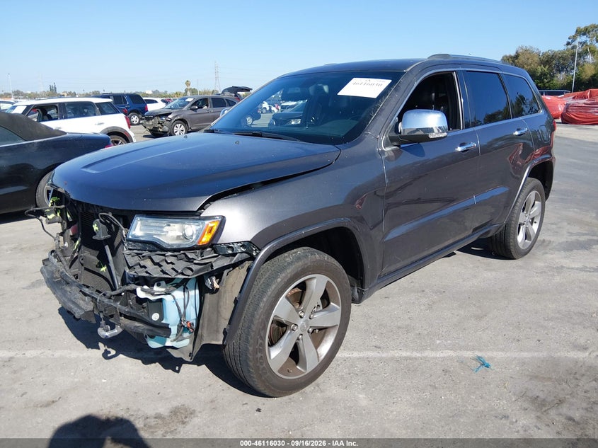 Vin: 1c4rjecg6ec464247, lot: 46615746, jeep grand cherokee overland 20142