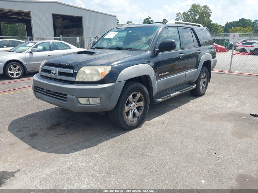 2003 Toyota 4Runner, Biohazard, IAAI, VIN JTEBU14R530002869 — photo 2