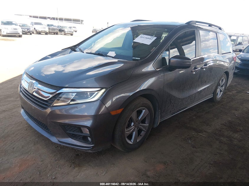 Vin: 5fnrl6h76jb038080, lot: 46615758, honda odyssey ex-l 20182