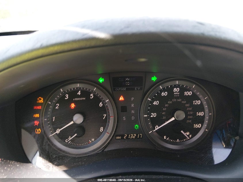 LEXUS ES 350 2008 VIN JTHBJ46G482236294