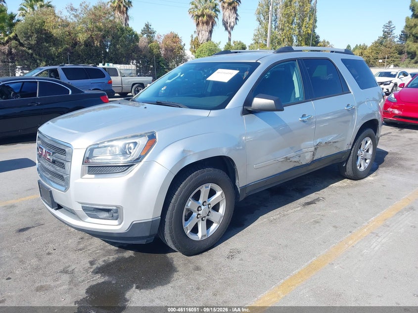 Vin: 1gkkrned5ej246040, lot: 46615767, gmc acadia sle-1 20142