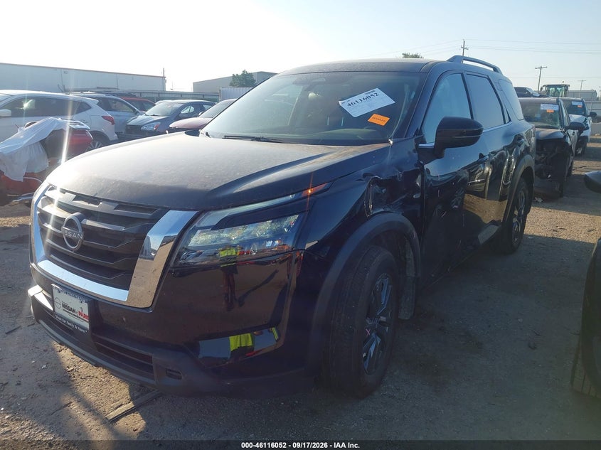 Vin: 5n1dr3ba3sc294506, lot: 46615768, nissan pathfinder sv fwd 20252