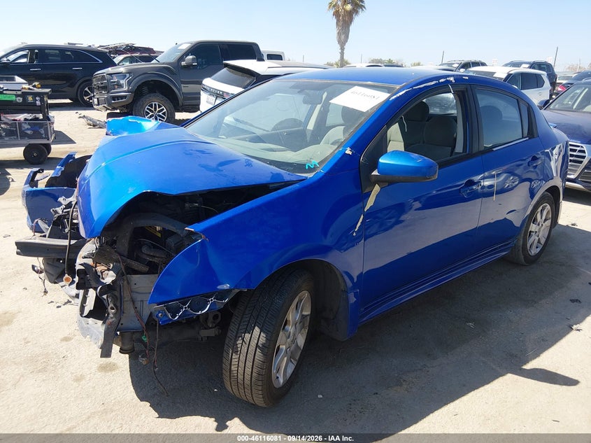 Vin: 3n1ab6ap8cl641582, lot: 46615797, nissan sentra 2.0 sr 20122