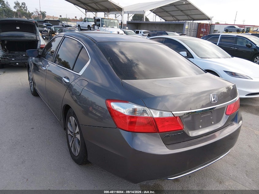 Vin: 1hgcr2f38fa050973, lot: 46615800, honda accord lx 20153