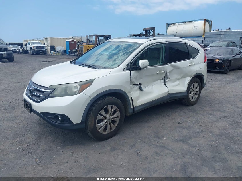 2012 Honda CR-V, Левый бок, IAAI, VIN 5J6RM3H76CL021978 — фото 2