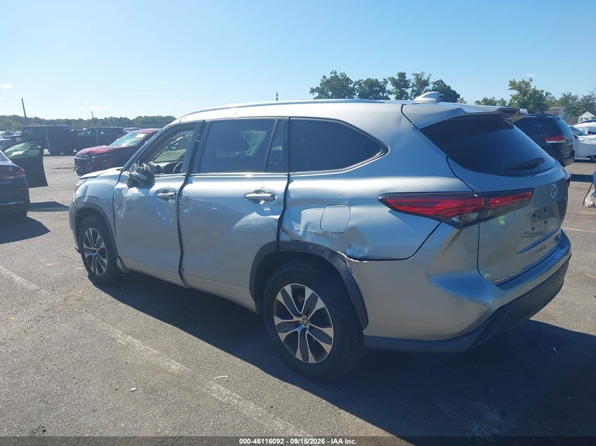 Vin: 5tdgzrah3ls505674, lot: 46615808, toyota highlander xle 20203