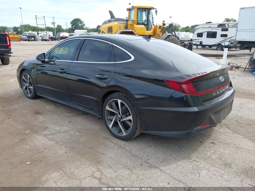 Vin: kmhl44j22na220536, lot: 46615812, hyundai sonata sel plus 20223