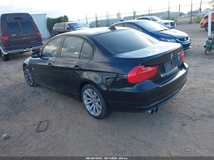 Vin: wbaph5g50bnm75818, lot: 46615818, bmw 328i 20113