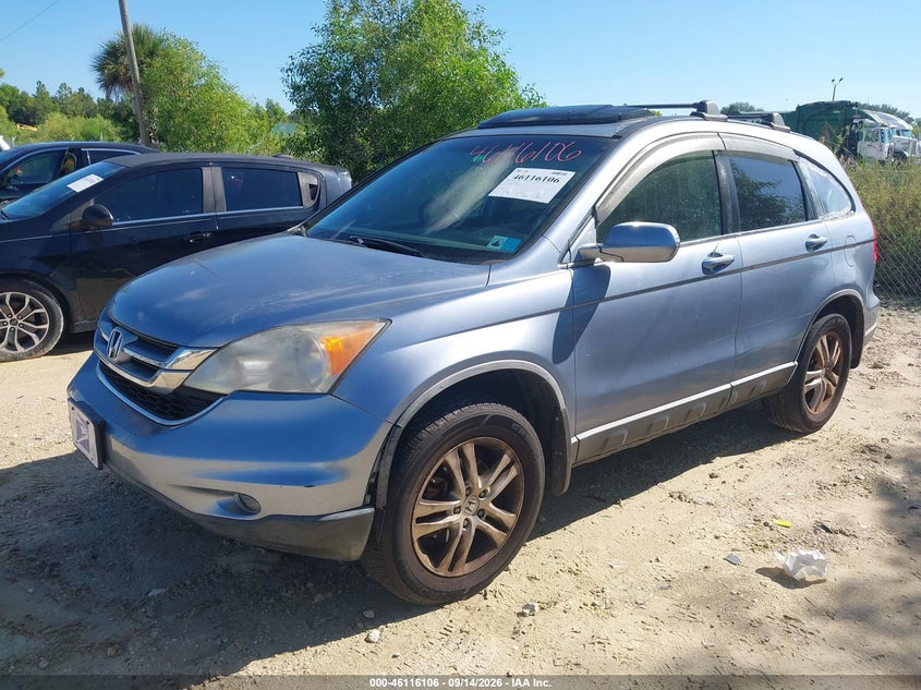 Vin: jhlre4h72ac008699, lot: 46615822, honda cr-v ex-l 20102