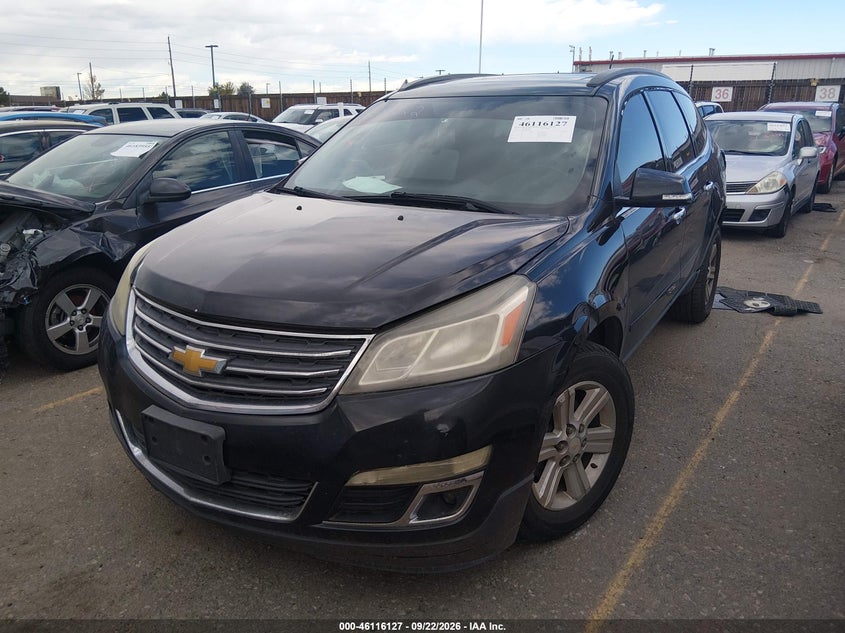 2014 Chevrolet Traverse, Удар спереду, IAAI, VIN 1GNKVHKD8EJ174822 — фото 2