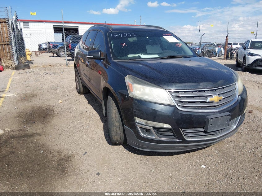 Vin: 1gnkvhkd8ej174822, lot: 46615843, chevrolet traverse 2lt 20141