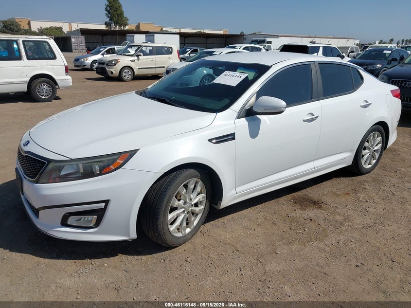 Vin: 5xxgn4a75fg514324, lot: 46615864, kia optima ex 20152