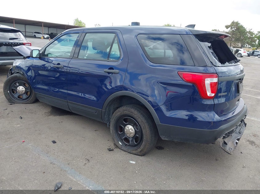 Vin: 1fm5k8ar5gga47288, lot: 46615868, ford utility police interceptor 20163