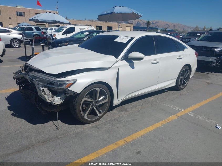 Vin: 1hgcv1f38ja239024, lot: 46615886, honda accord sport 20182