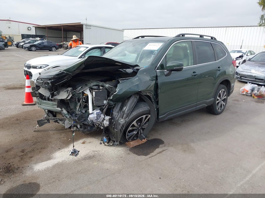 Vin: jf2skalc8rh408972, lot: 46615891, subaru forester limited 20242