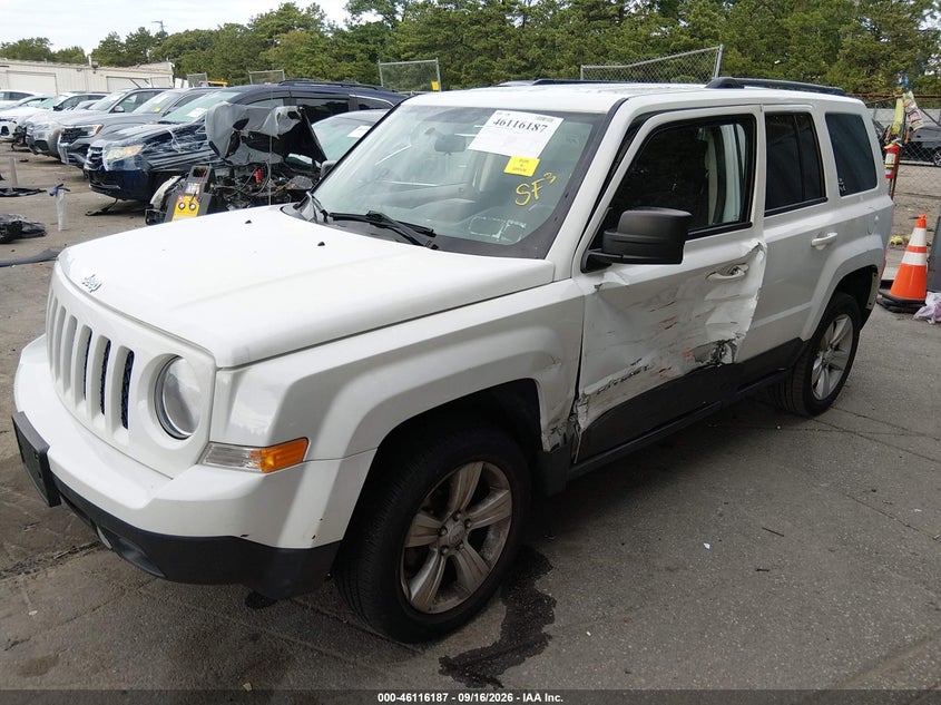 Vin: 1c4njrfb3fd354418, lot: 46615903, jeep patriot latitude 20152