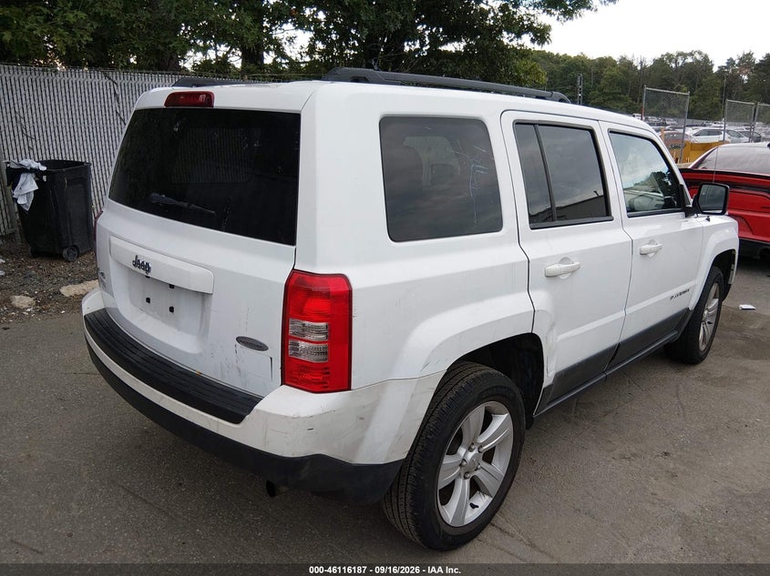 Vin: 1c4njrfb3fd354418, lot: 46615903, jeep patriot latitude 20154