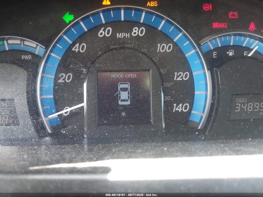 2012 TOYOTA CAMRY HYBRID auction photo 7