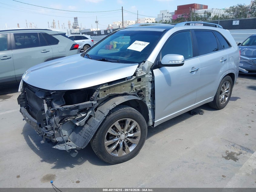 Vin: 5xykw4a20cg275770, lot: 46615931, kia sorento sx v6 20122