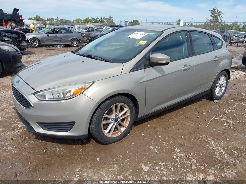 Vin: 1fadp3k29gl358709, lot: 46615964, ford focus se 20162