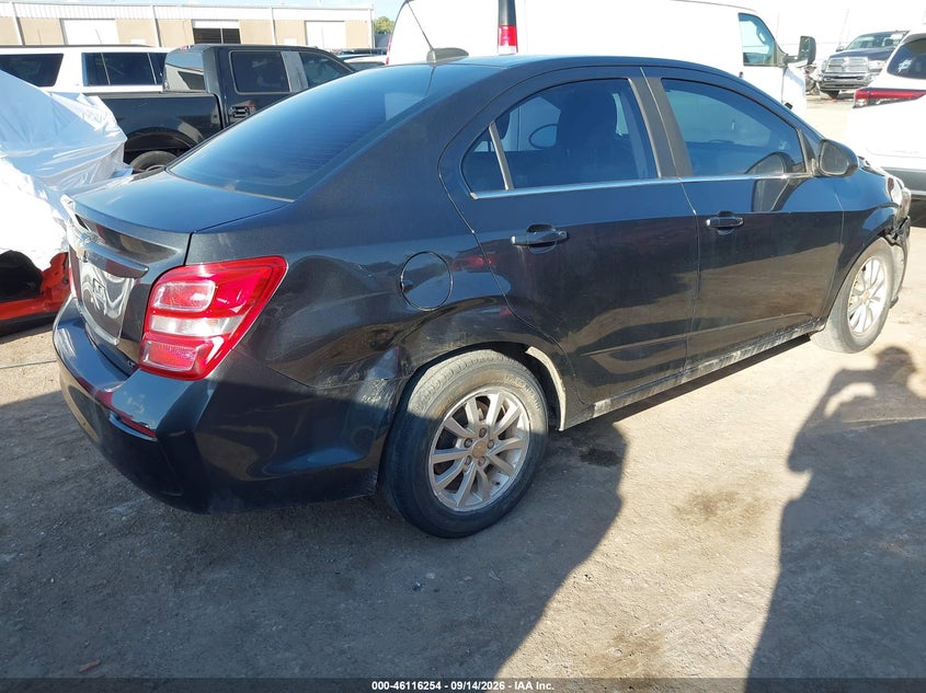 Vin: 1g1jd5sh7j4129414, lot: 46615970, chevrolet sonic lt auto 20184