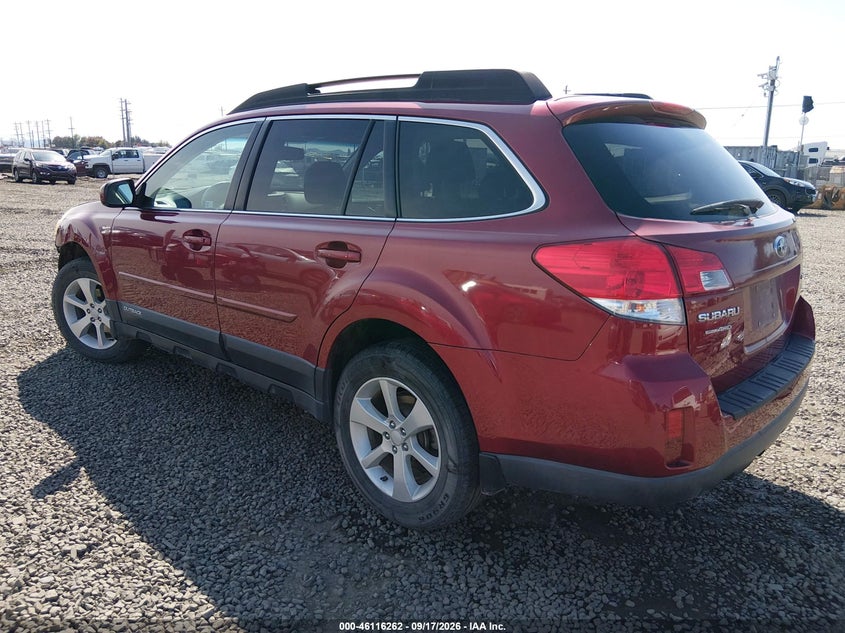 Vin: 4s4brbcc9d3206482, lot: 46615978, subaru outback 2.5i premium 20133