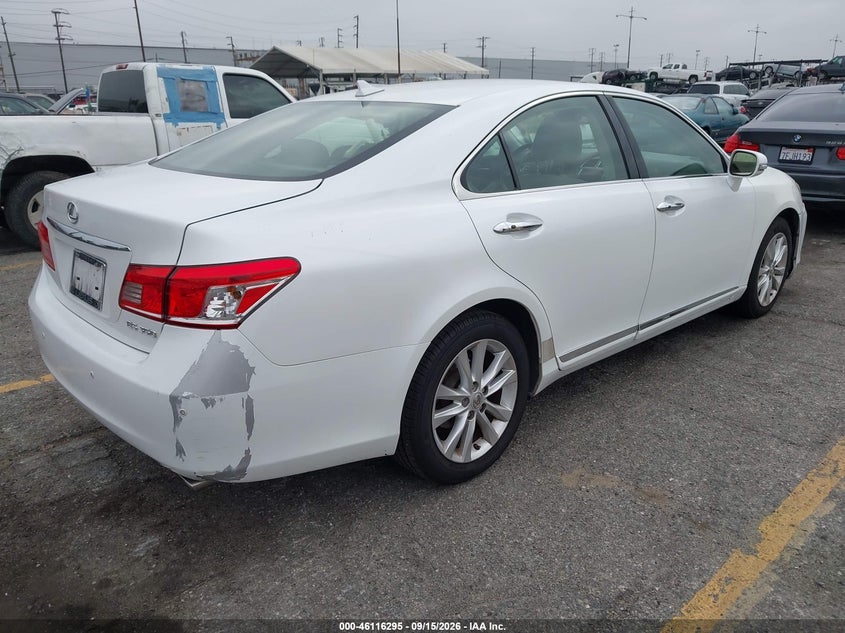 Vin: jthbk1eg2b2458160, lot: 46616011, lexus es 350 20114