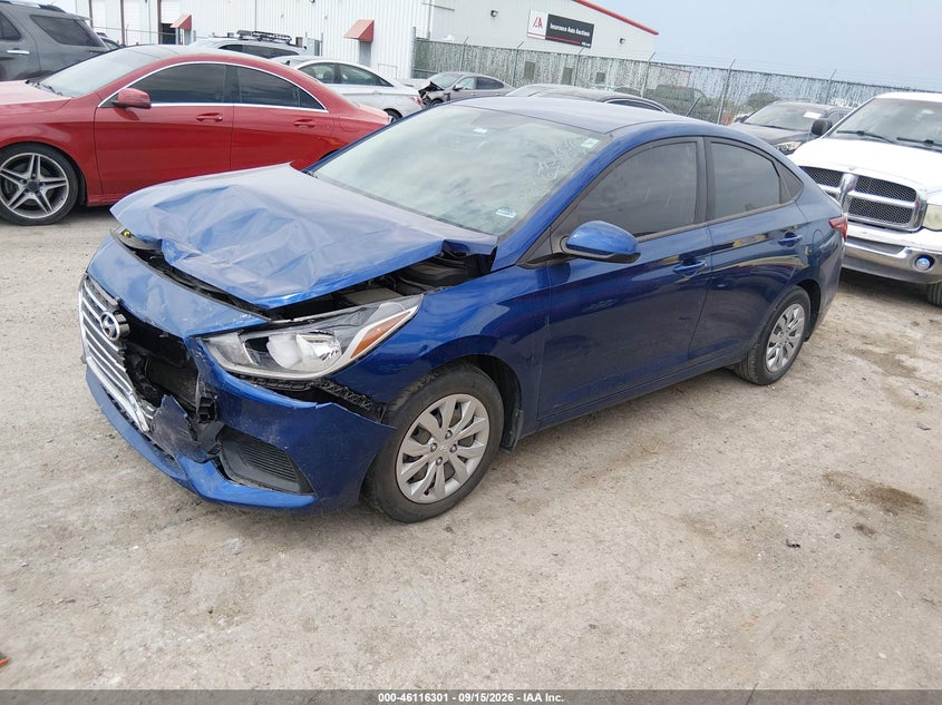 Vin: 3kpc24a68ne175208, lot: 46616017, hyundai accent se 20222
