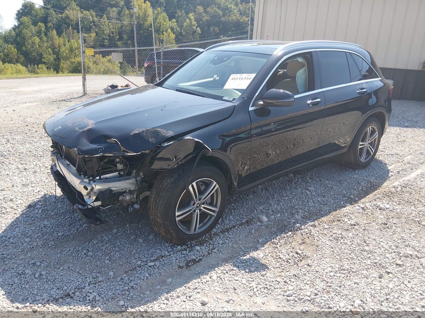 Vin: wdc0g8eb2lf730007, lot: 46616026, mercedes-benz glc 300 4matic 20202