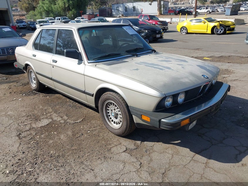 1986 BMW 528 auction photo 1