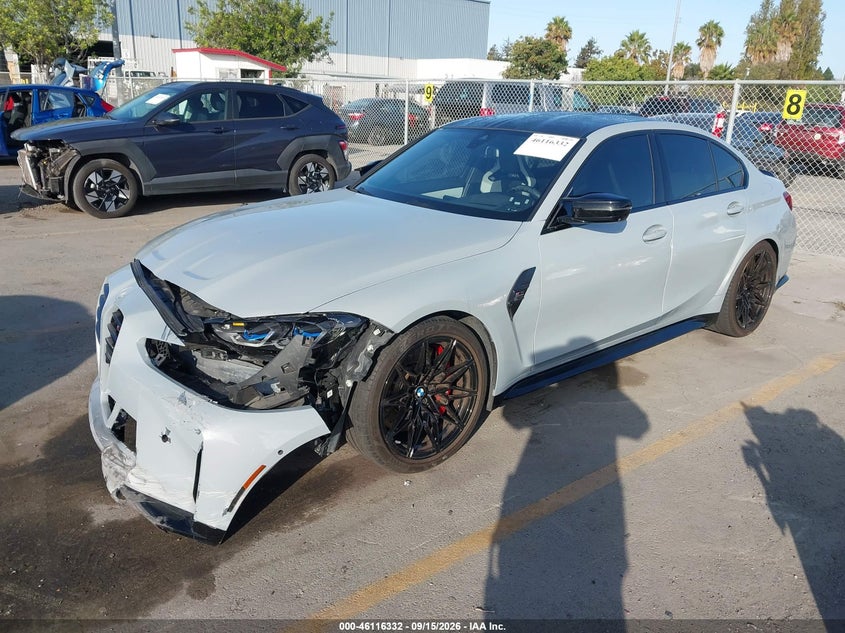 Vin: wbs33ay03mfl22724, lot: 46616048, bmw m3 competition 20212