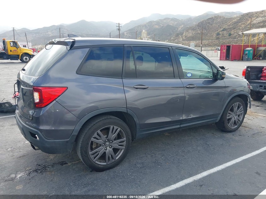 HONDA PASSPORT 2019 VIN 5FNYF7H58KB008524