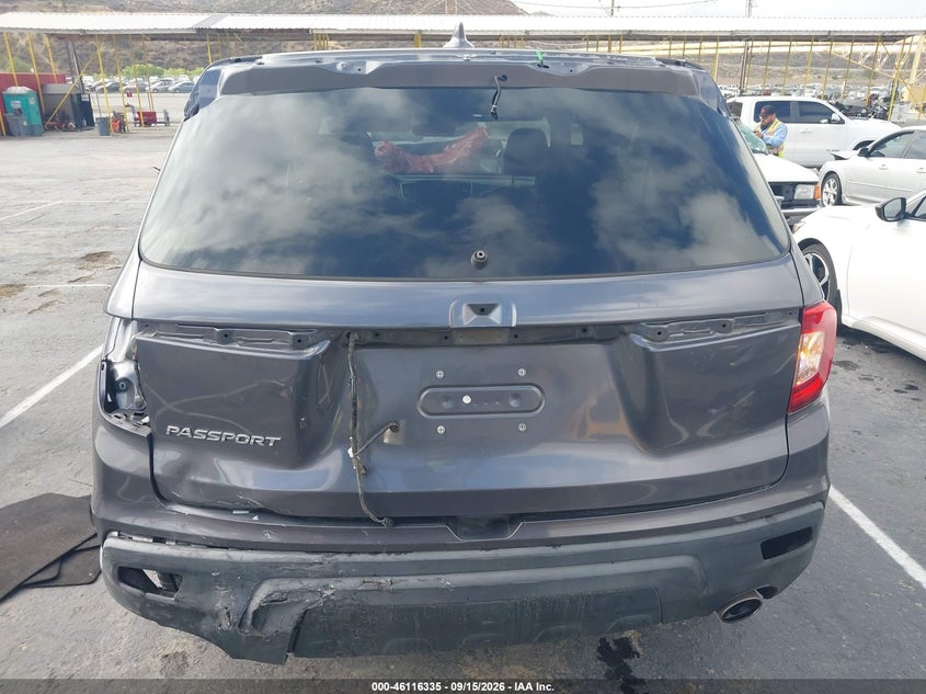 HONDA PASSPORT 2019 VIN 5FNYF7H58KB008524